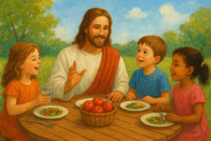 Bàn Tròn, Tiệc Nước Trời