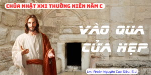 Suy Niệm Phúc Âm Chúa Nhật 21 Thường Niên Năm C (Lc 13,22-30)