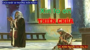 Suy niệm Phúc Âm Chúa Nhật 30 Thường niên năm C (Lc 18,9-14)