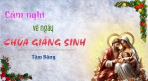 CẢM NGHĨ VỀ NGÀY CHÚA GIÁNG SINH