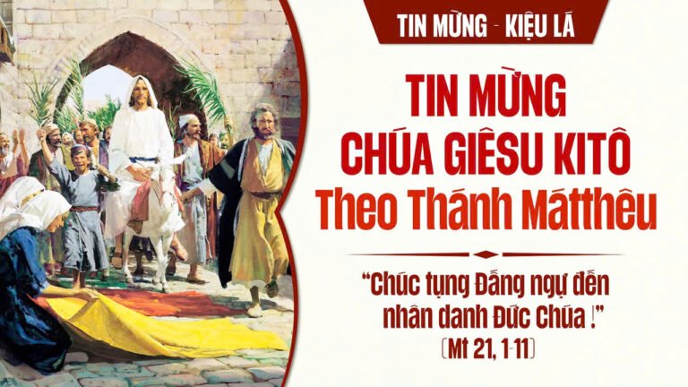 SUY NIỆM LỜI CHÚA CHÚA NHẬT LỄ LÁ NĂM A