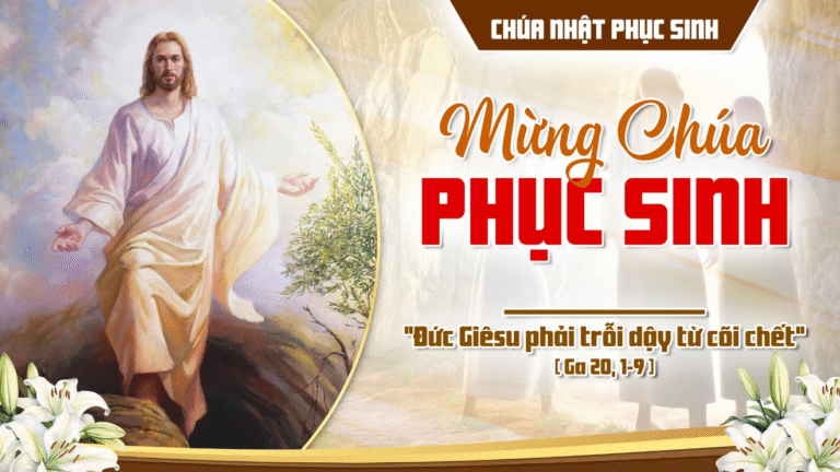 SUY NIỆM LỜI CHÚA CHÚA NHẬT I PHỤC SINH NĂM A