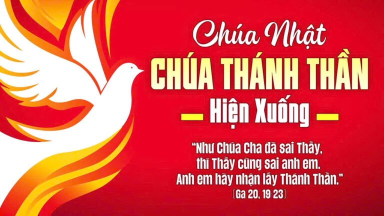 SUY NIỆM LỜI CHÚA – LỄ CHÚA THÁNH THẦN HIỆN XUỐNG