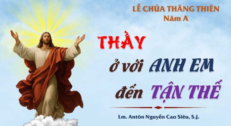 SUY NIỆM PHÚC ÂM CHÚA NHẬT CHÚA THĂNG THIÊN NĂM A (Mt 28,16-20)