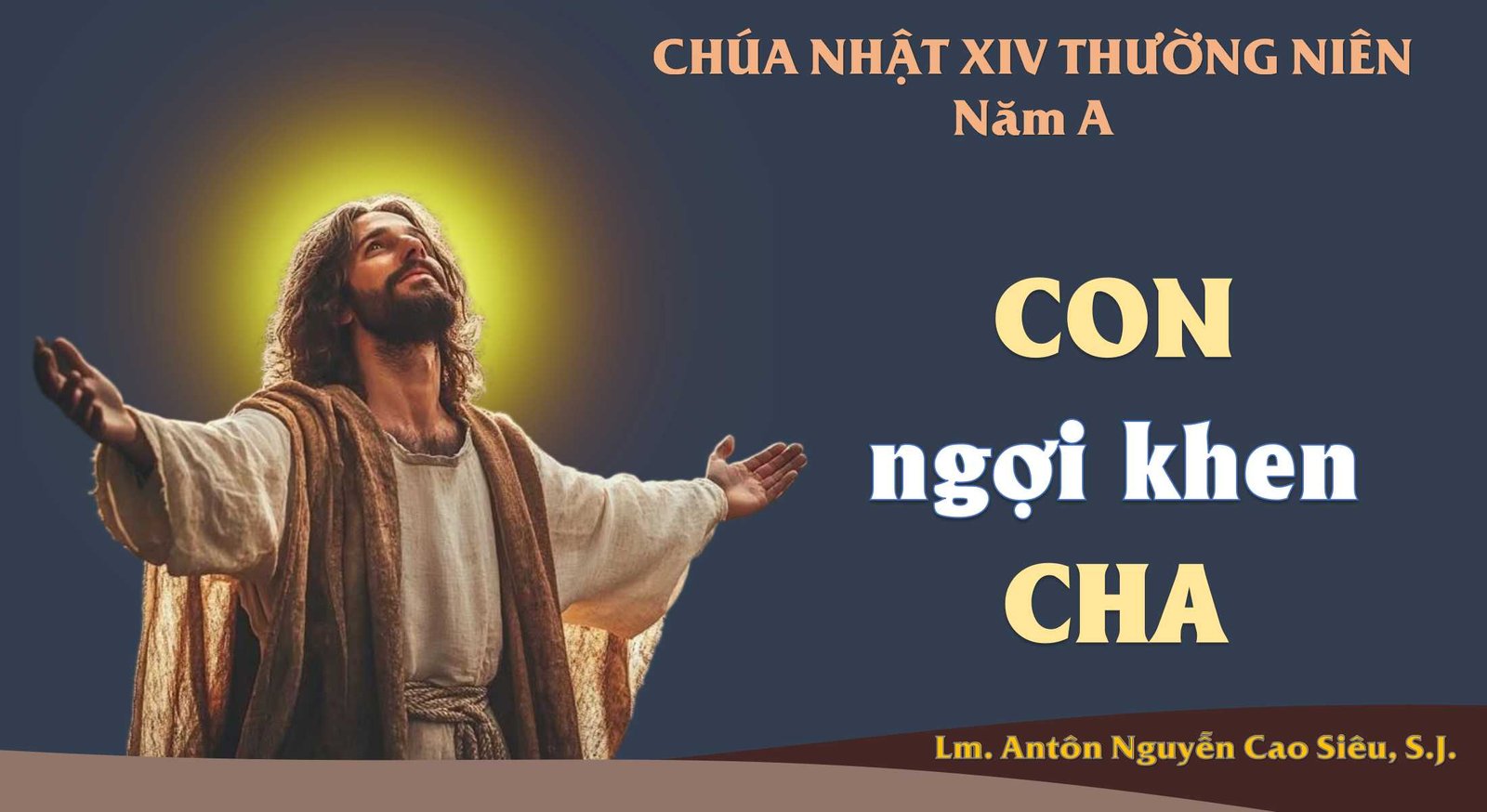 SUY NIỆM PHÚC ÂM CHÚA NHẬT 14 THƯỜNG NIÊN NĂM A (Mt 11,25-30)