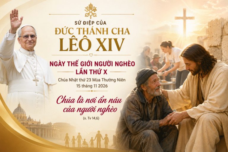 Sứ điệp của ĐTC Lêô XIV nhân Ngày Thế giới Người nghèo lần thứ X