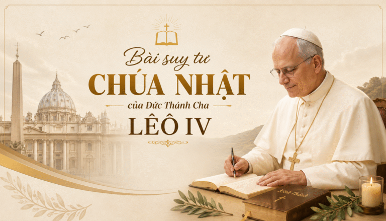 Bài suy tư Chúa Nhật của Đức Thánh Cha Lêô IV