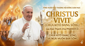 TÔNG HUẤN HẬU THƯỢNG HỘI ĐỒNG GIÁM MỤC  CHRISTUS VIVIT