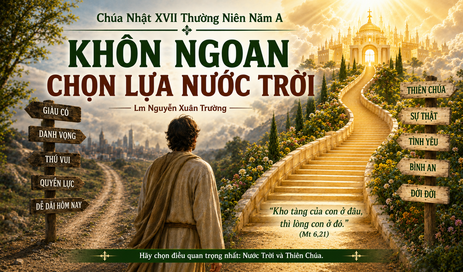 KHÔN NGOAN CHỌN LỰA NƯỚC TRỜI
