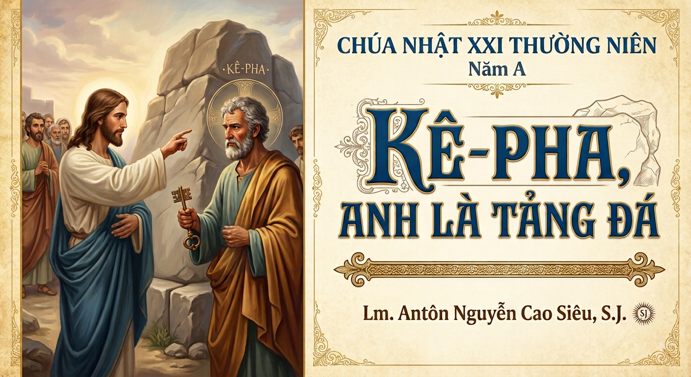 SUY NIỆM PHÚC ÂM CHÚA NHẬT 21 THƯỜNG NIÊN NĂM A (Mt 16,13-20)