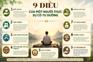9 đặc trưng của một người thực sự có tu dưỡng