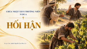 SUY NIỆM PHÚC ÂM CHÚA NHẬT 26 THƯỜNG NIÊN NĂM A (Mt 21,28-32)