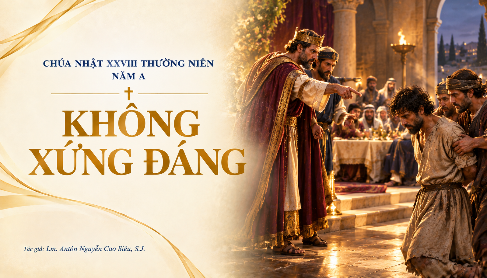 SUY NIỆM PHÚC ÂM CHÚA NHẬT 28 THƯỜNG NIÊN NĂM A (Mt 22,1-14)