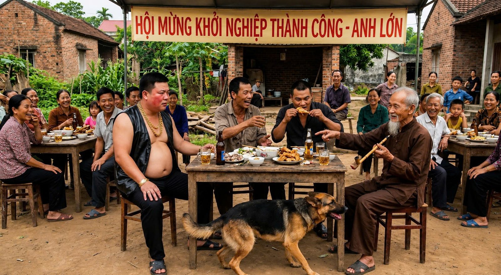 BỐN CHÂN NGOÀI SÂN & HAI CHÂN CÙNG ĐƯỜNG